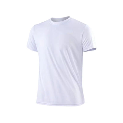 VELOX løbe- og trænings t-shirt — hvid — performance sportstøj