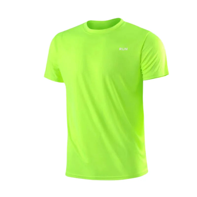 VELOX løbe- og trænings t-shirt — grøn — performance sportstøj