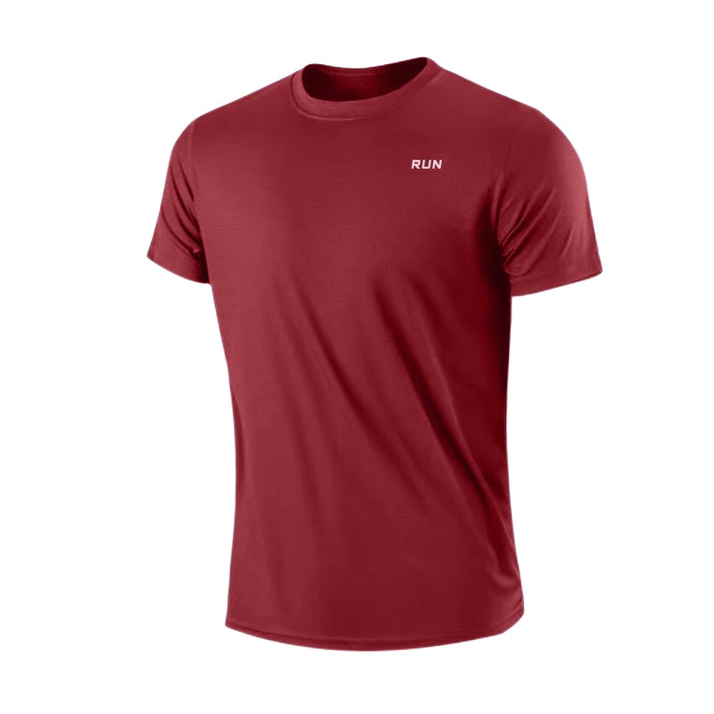 VELOX løbe- og trænings t-shirt — Rød — performance sportstøj